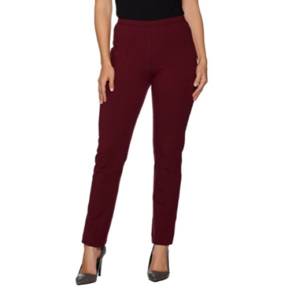 🥀NAPA VALLEY🥀COMFORT WAIST STRAIGHT LEG TROUSERS - Picture 1 of 6